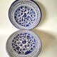 Duo Italian ceramic plates