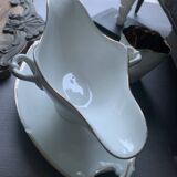 Vintage porcelain gravy boat