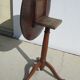 Tripod table with tilting top, Restoration period