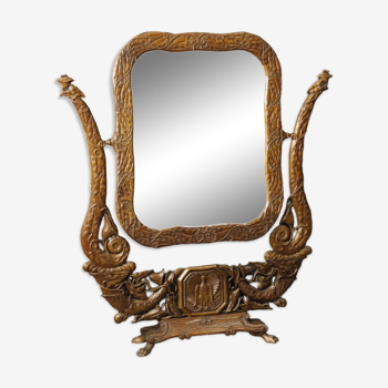 Miroir psyché français de style Art Nouveau du 20ème siècle