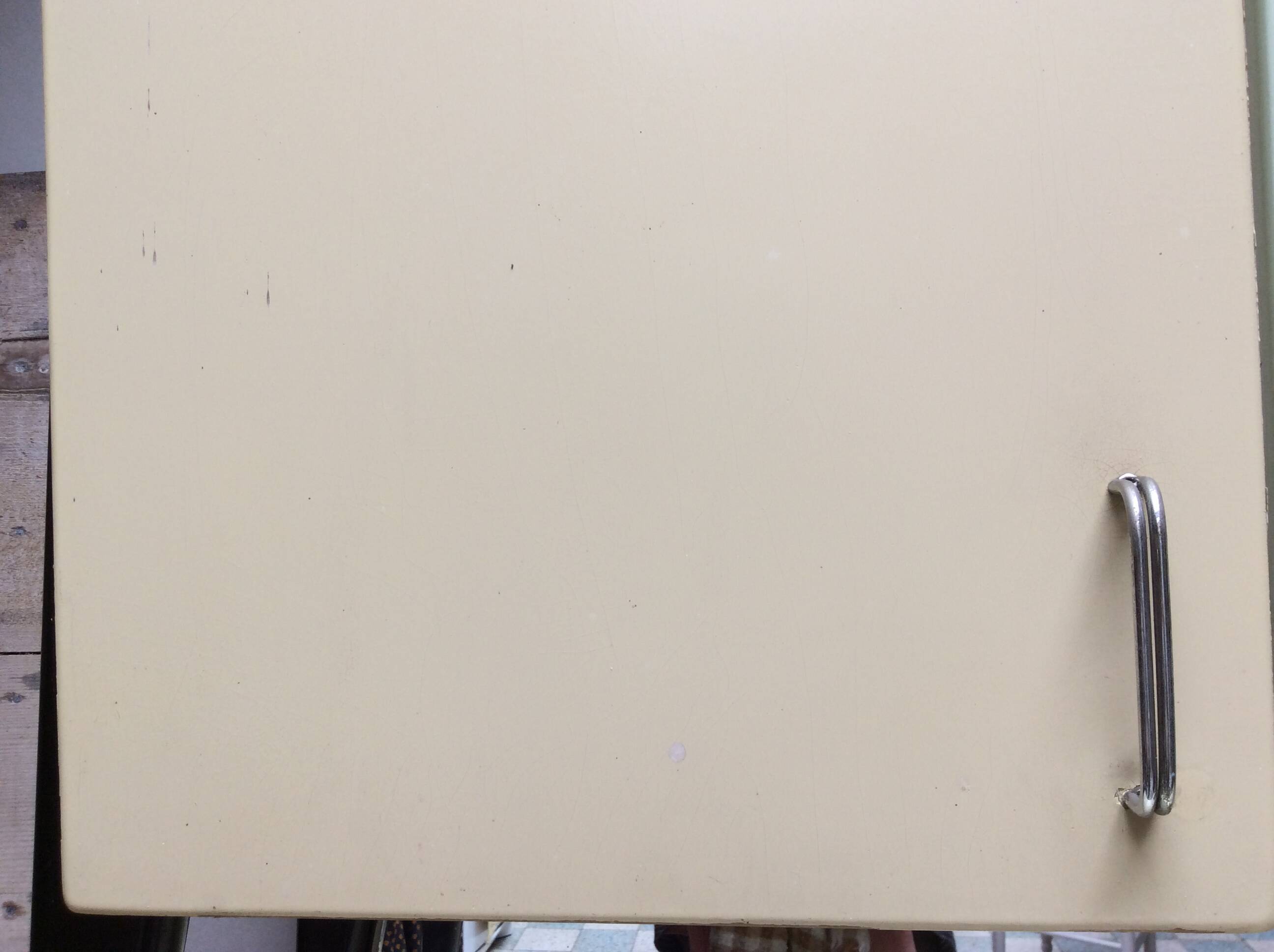 Kitchen sideboard in wood and Formica