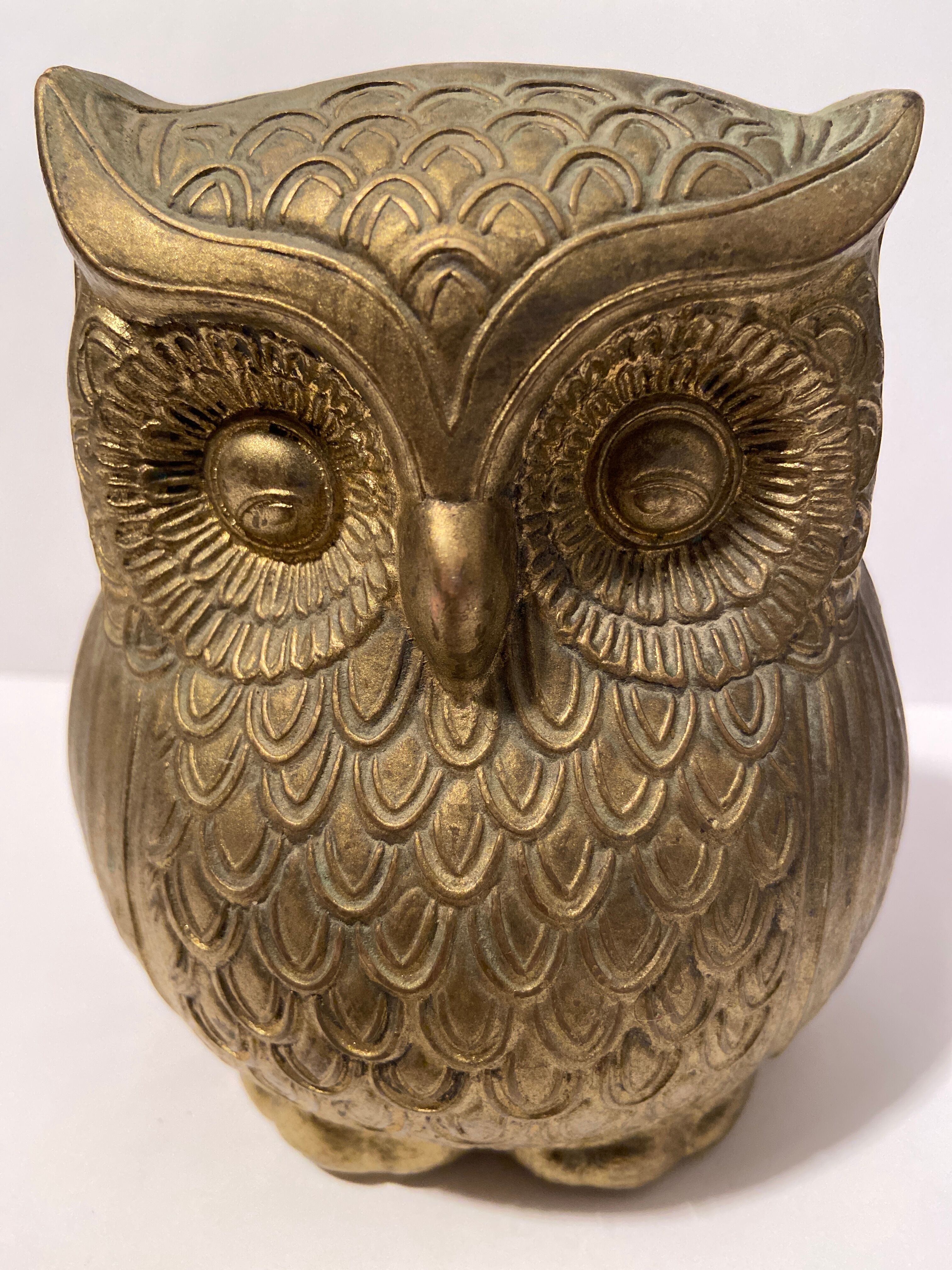 Brass owl