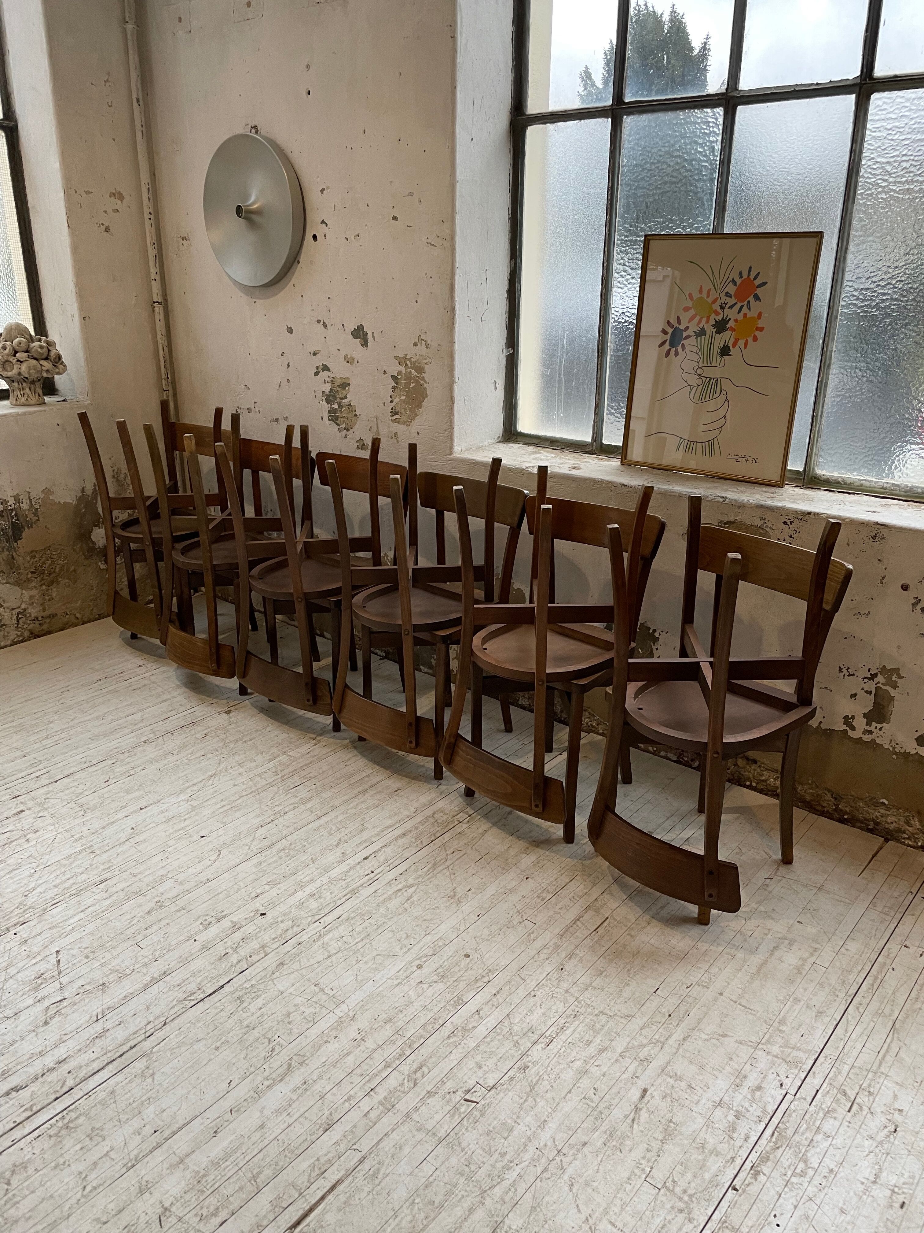 12 Baumann bistro chairs