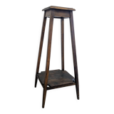 Patinated wooden side table – rustic simplicity