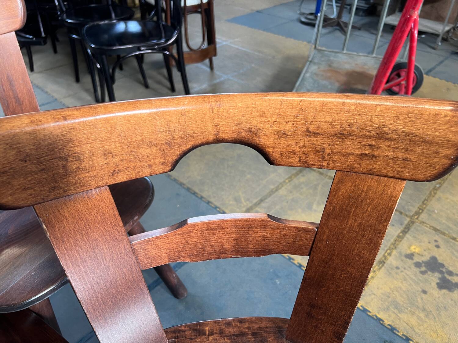 Set of 3 Brutalist Chairs