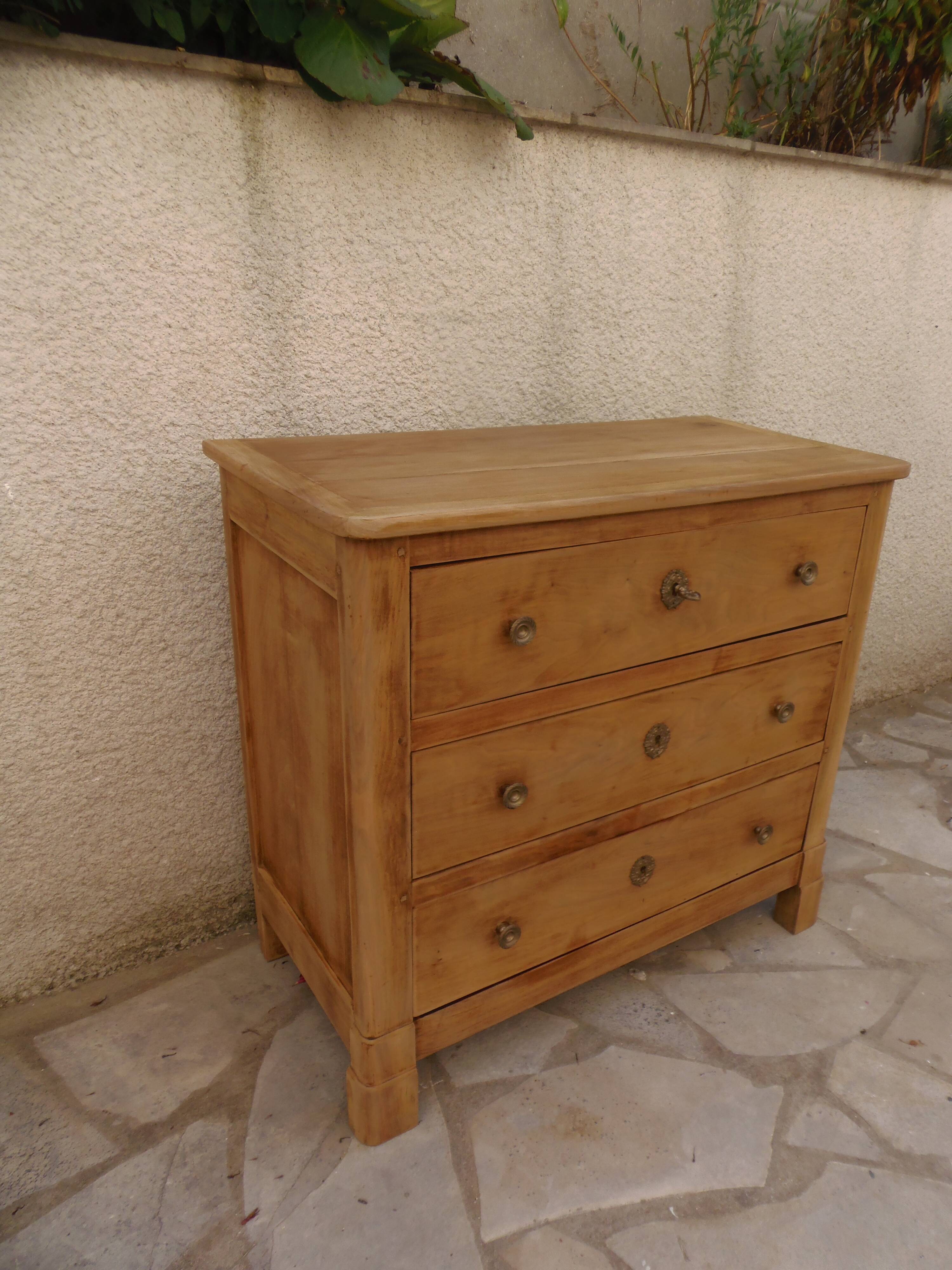 Commode Louis-Philippe en merisier