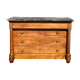 Chest of drawers of the period empire in cherry