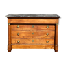 Chest of drawers of the period empire in cherry