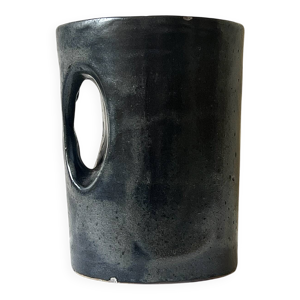 Vase design et sculptural - gres