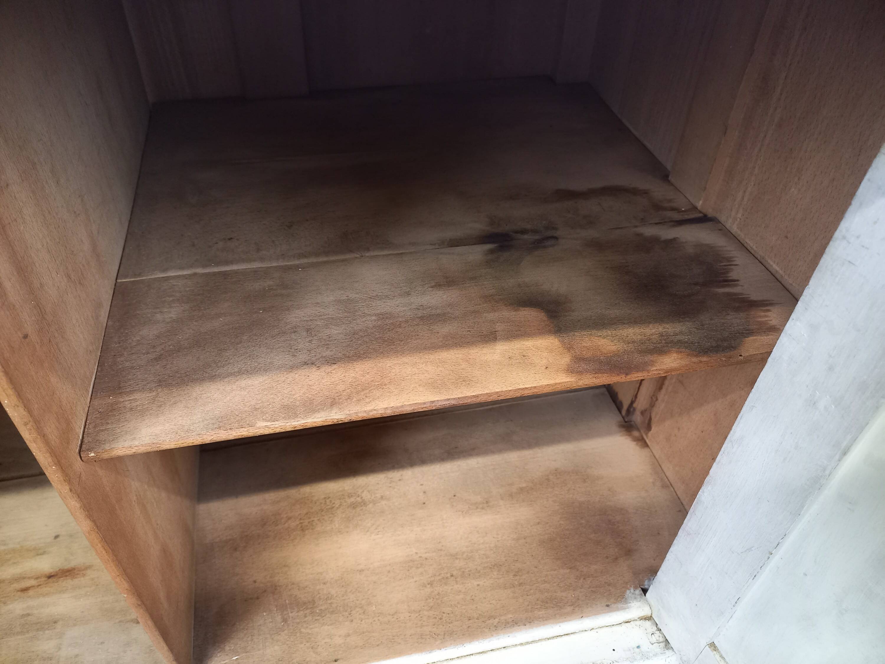 Marble top bathroom cabinet