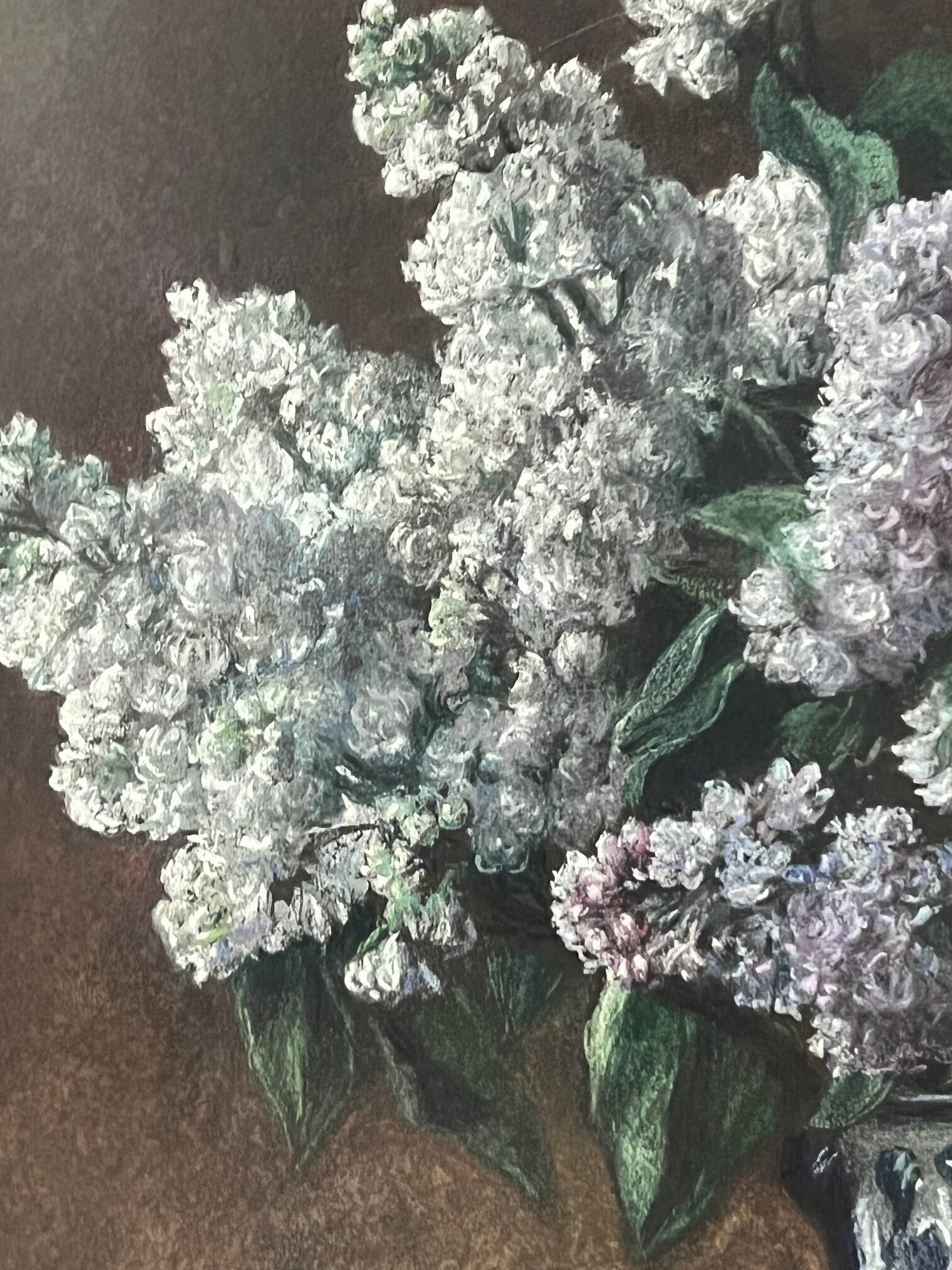 Painting "Lilacs in a vase"