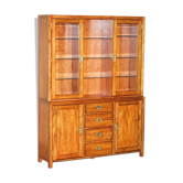 Bibliothèque Vintage Triples Spots Lumineux Armoire de Campagne Militaire Multiyork