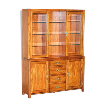 Bibliothèque Vintage Triples Spots Lumineux Armoire de Campagne Militaire Multiyork