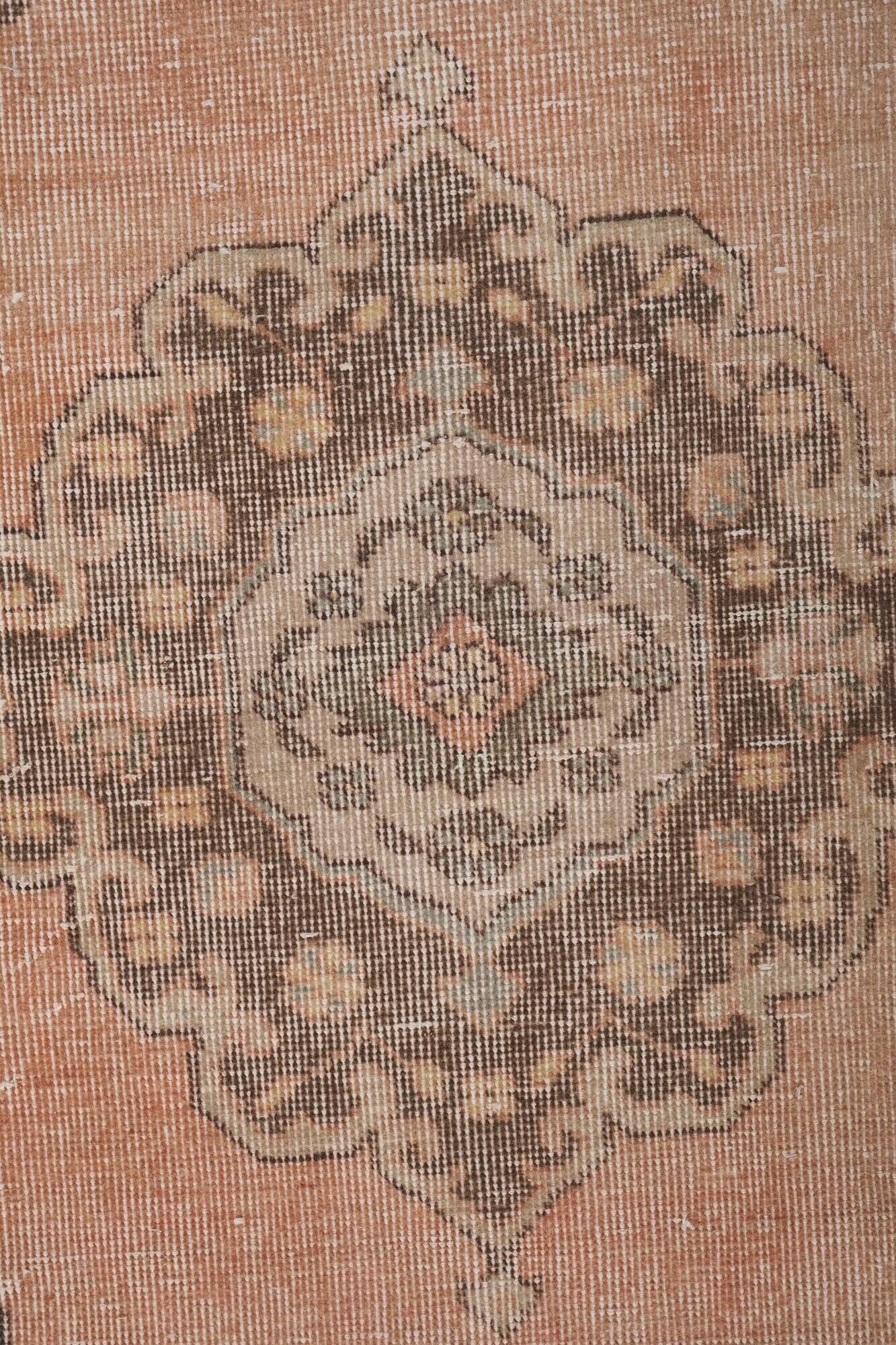 Vintage Turkish hallway rug 79x760 cm