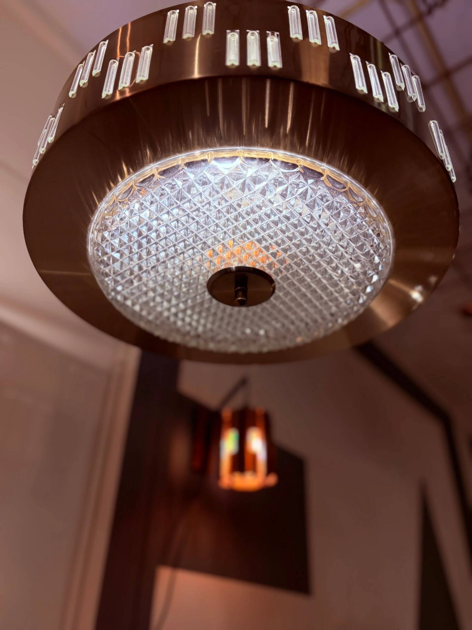 Space Age pendant lamp Schmahl & Schulz, German, 1970s