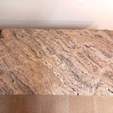 Vintage coffee table in pink marble 70s 80s