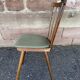 6 vintage chairs Baumann 1960 mid-century Scandinavian compass feet simi
