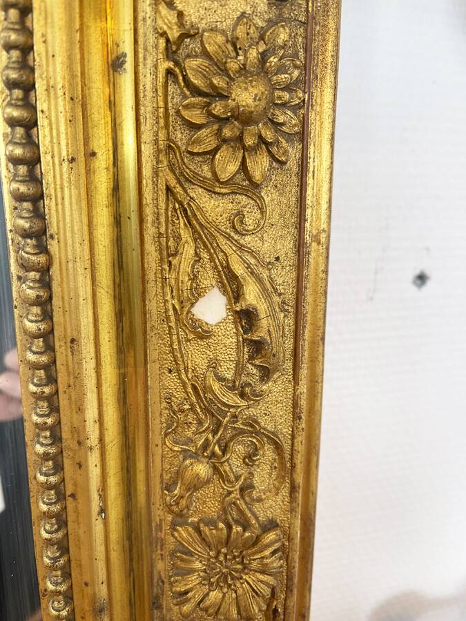 Louis-Philippe gilded mirror – 19th century