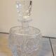 Oval Whisky Carafe in Cut Crystal