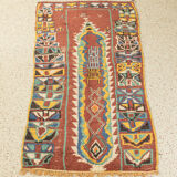Vintage azilal, berber rug, 138 x 260