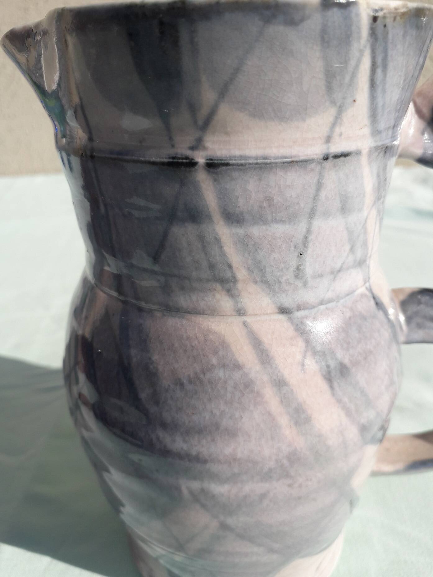 Stoneware pitcher design La Borne