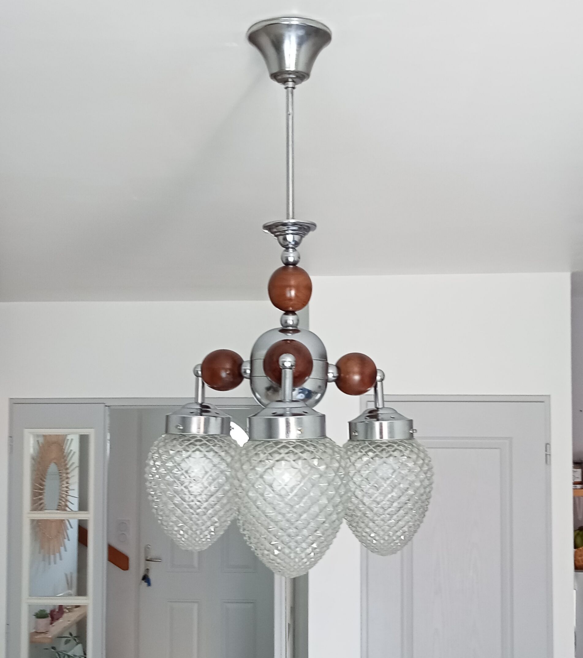 Lustre vintage art déco années 50/60