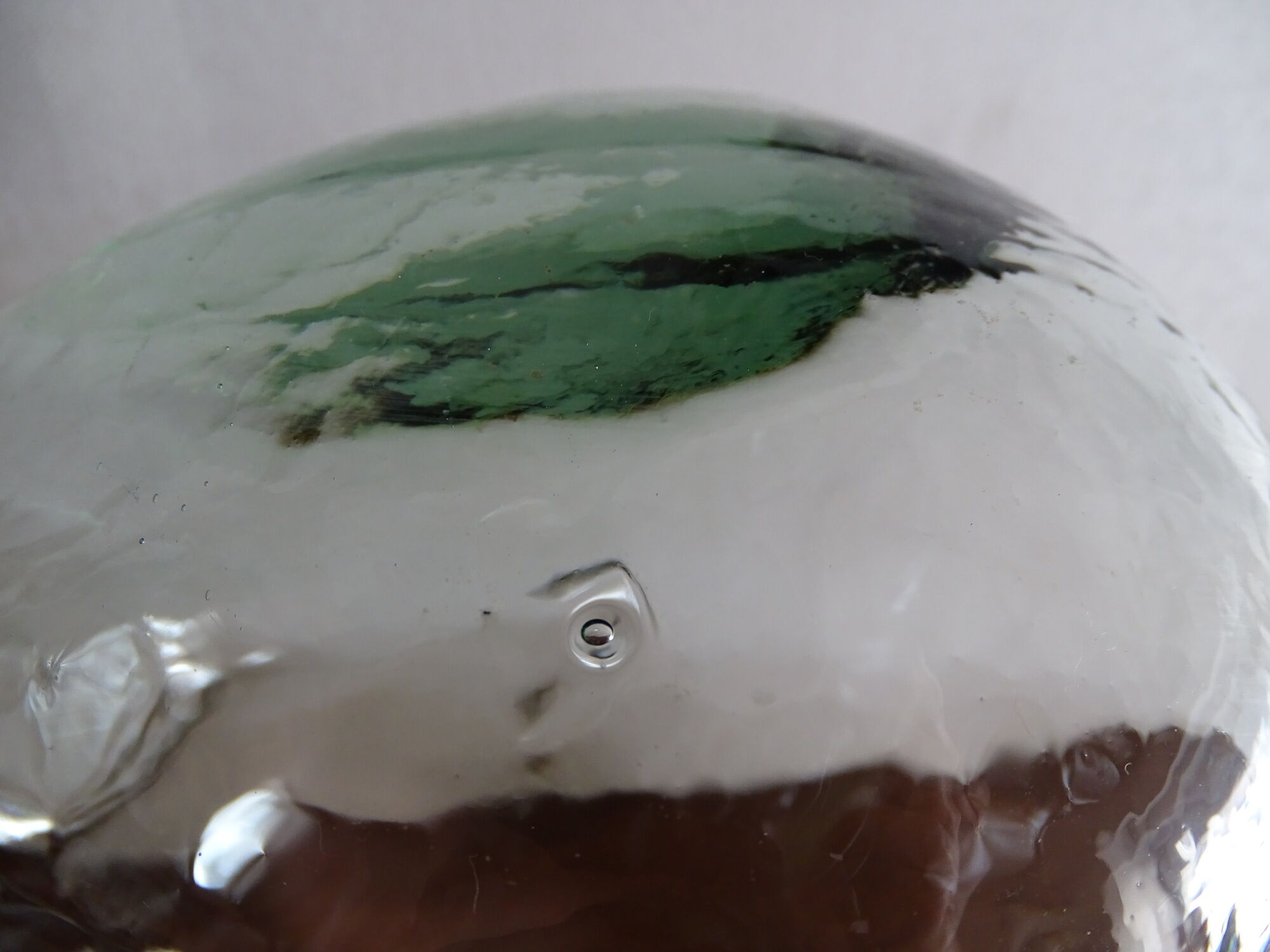 Wig blown glass vintage 60/70
