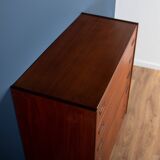Teak 1960s Danish Mid Century Chest Of Drawers