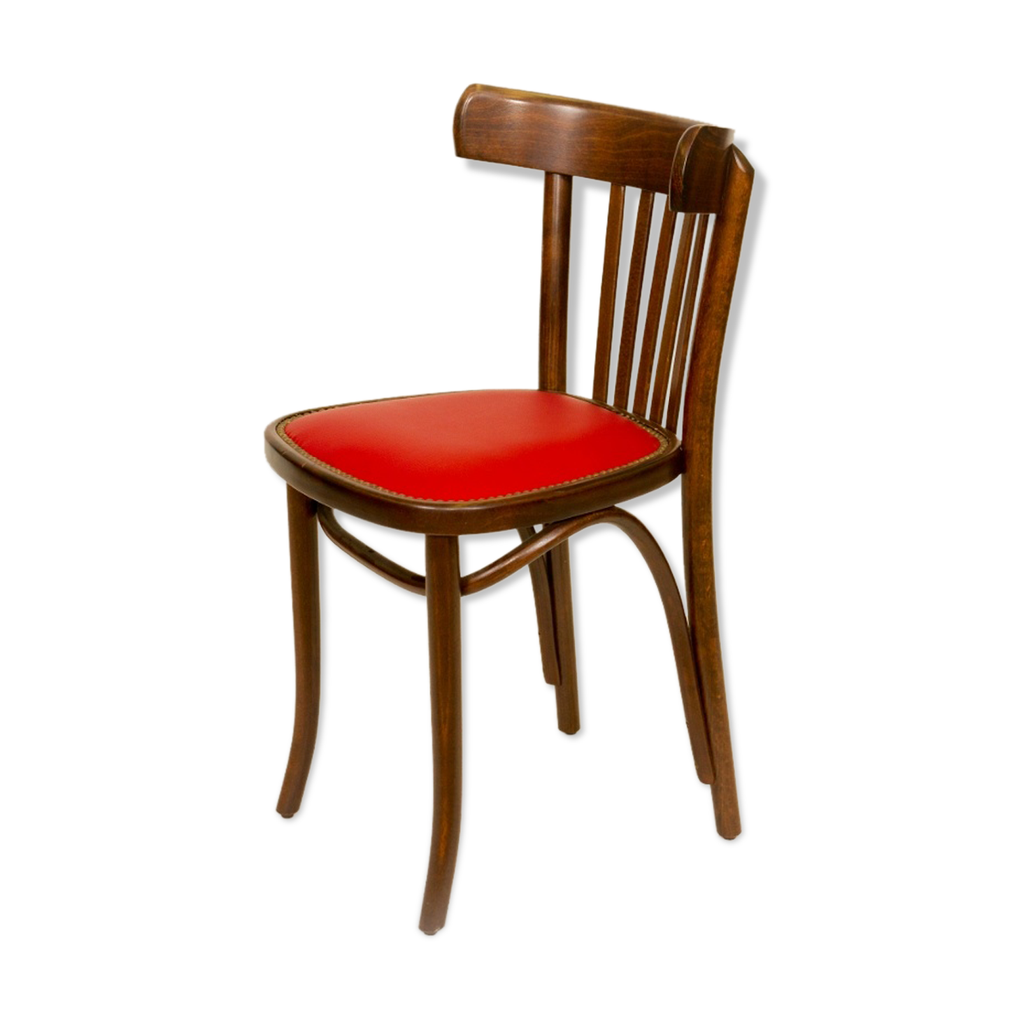Bistro chair with a studded seat