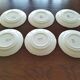 Six assiettes plates Céranord St Amand "Royal"