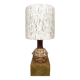 Vintage ceramic table lamp 1960 'Artichoke'