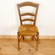 Lot de 6 chaises de ferme vintage
