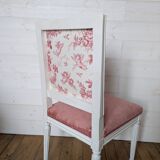 Chaise de style Louis XVI rénovée