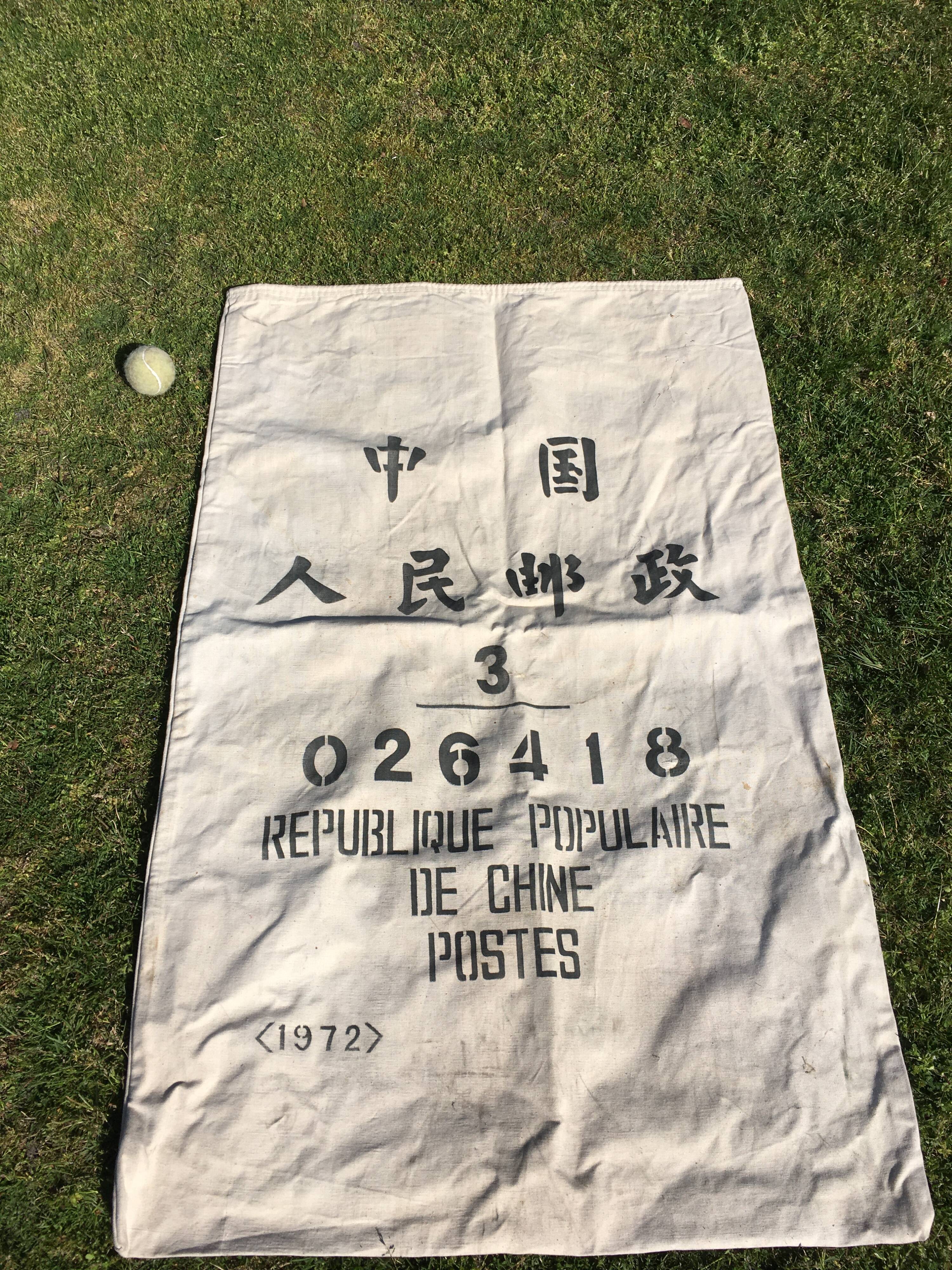 Sac postal République Populaire de Chine