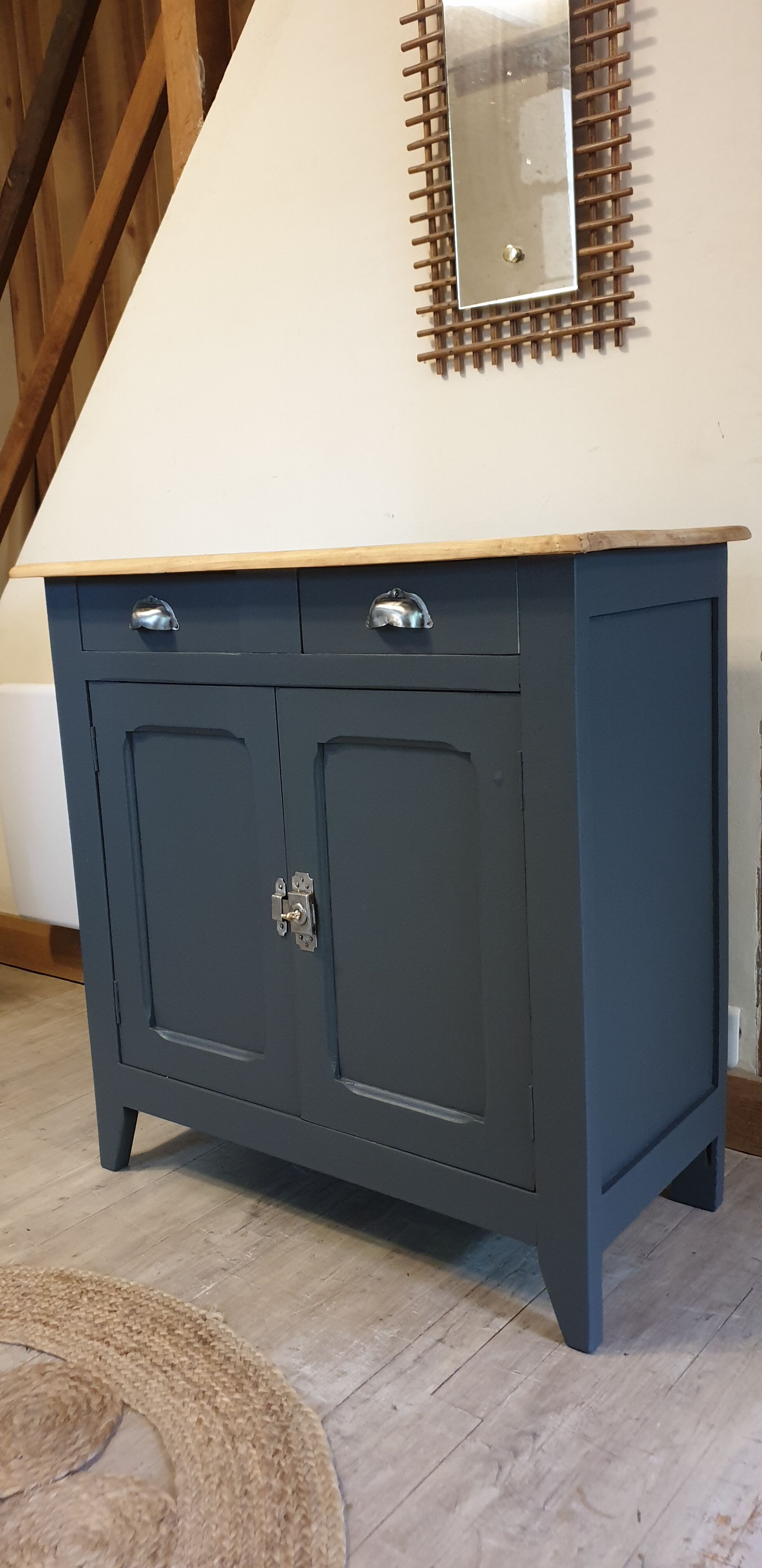 Grey Parisian buffet