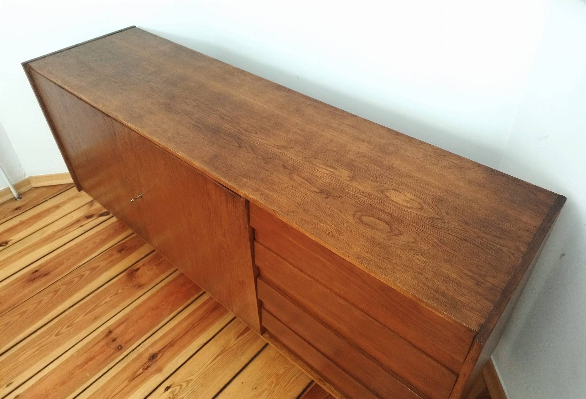 Czechoslovakian Sideboard by J. Jiroutek for Interier Prague, 1960s