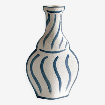 Ceramic Vase 'Morandi Pitcher - Blue'