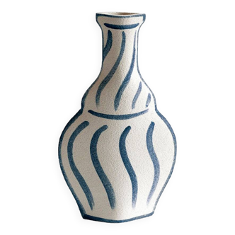 Ceramic Vase 'Morandi Pitcher - Blue'