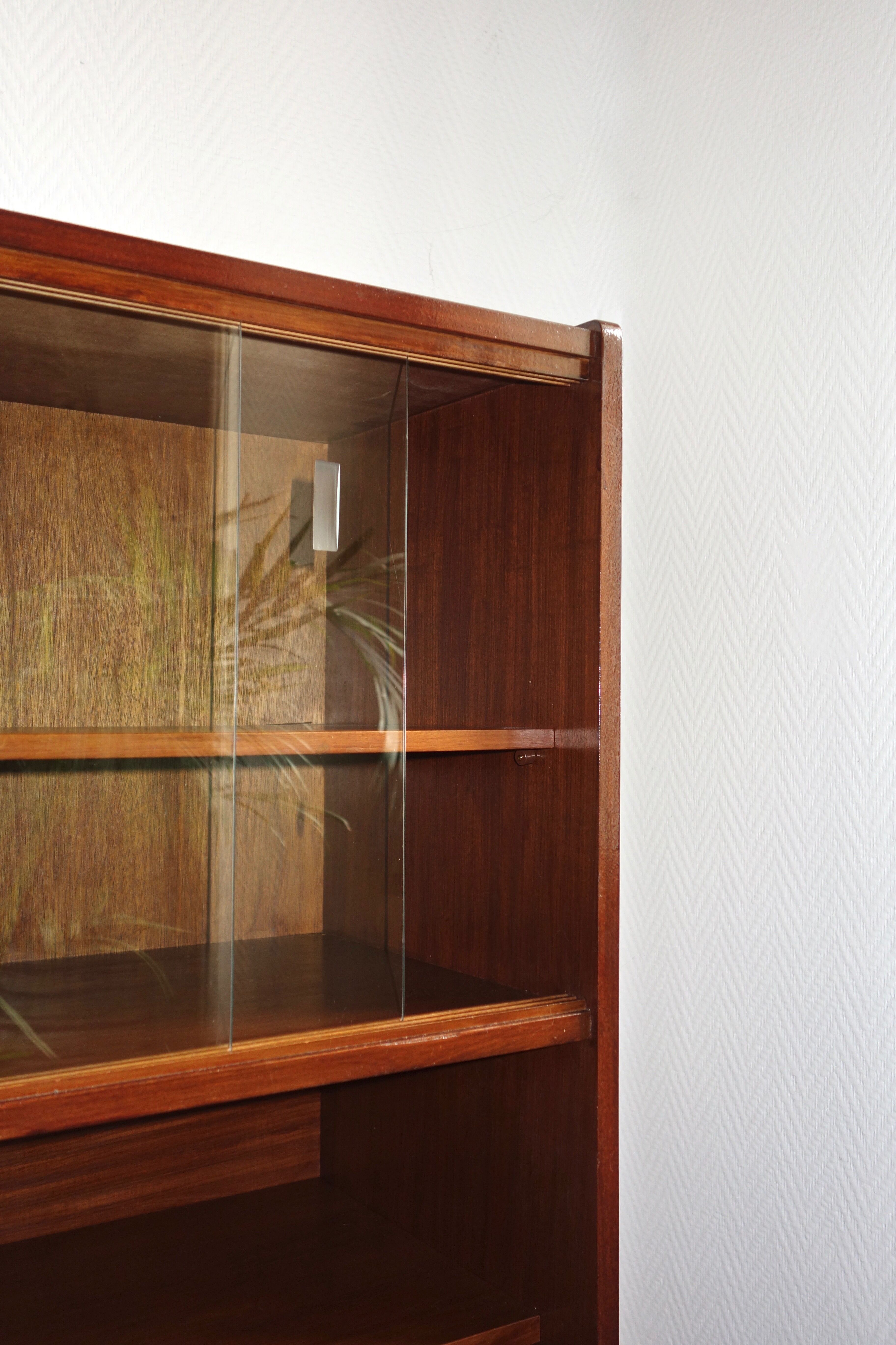 Scandinavian teak library from the 1960s