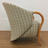 Pair of 80's Cinna design armchairs