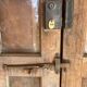 Wooden doors for an old shop front + frame