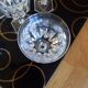 Vintage crystal port glasses