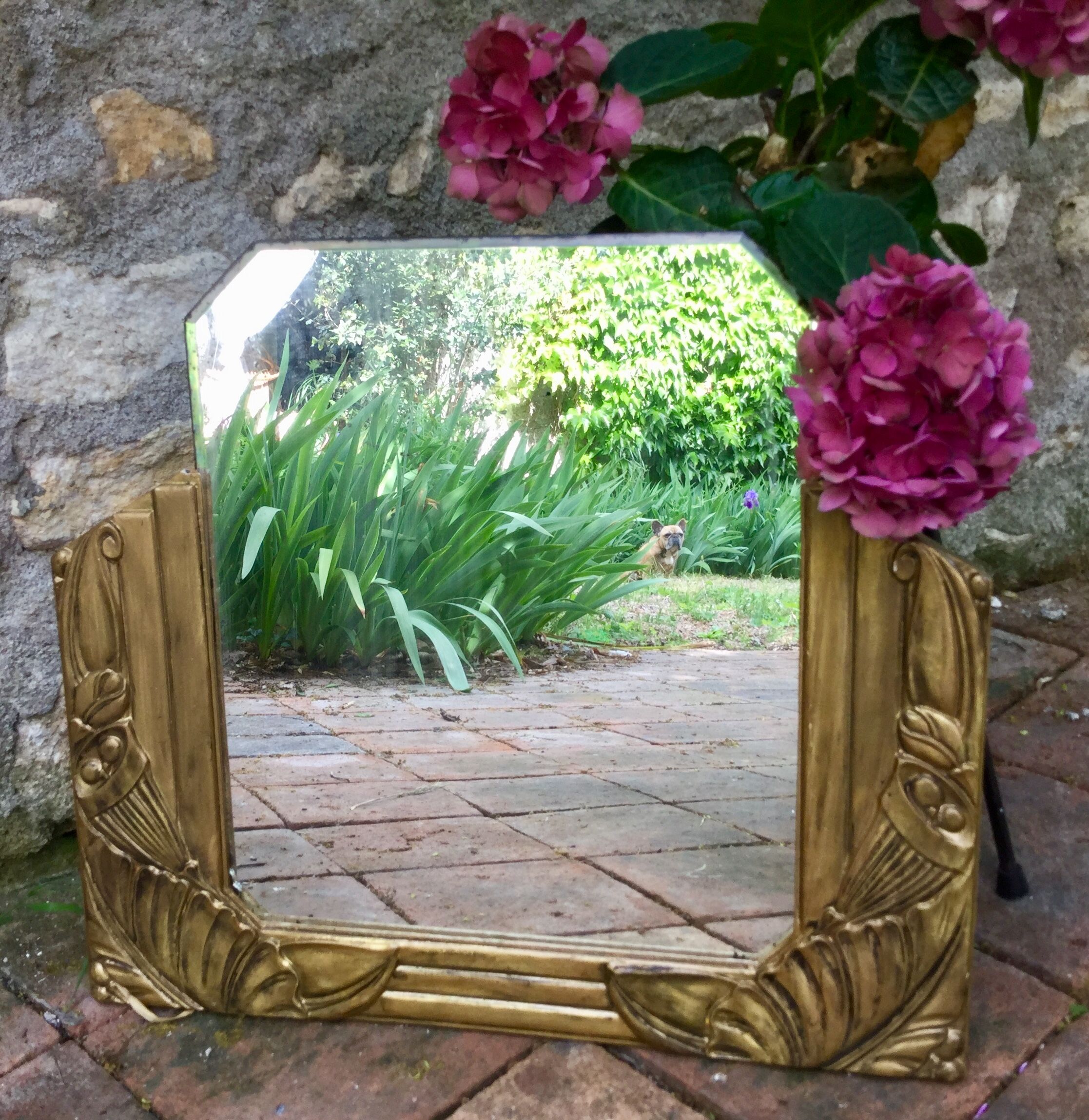 Art deco mirror 30s  47x53cm