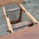 Square table art deco