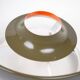 Danish vintage pendant lamp Jutlandia by Jorgen Hoj, Holmegaard, 1970s