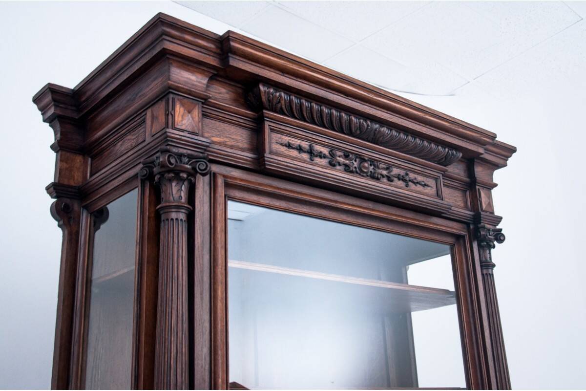 Buffet en chêne, France, vers 1870.