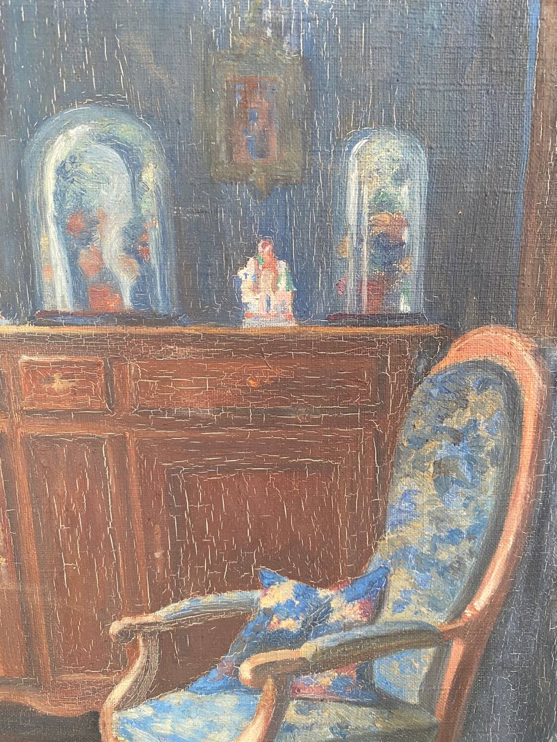 Interior bedroom painting