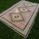 Anatolian oushak kars handwoven ushak area rug (154 x 251 cm)
