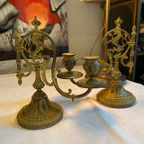 Bougeoirs bronze