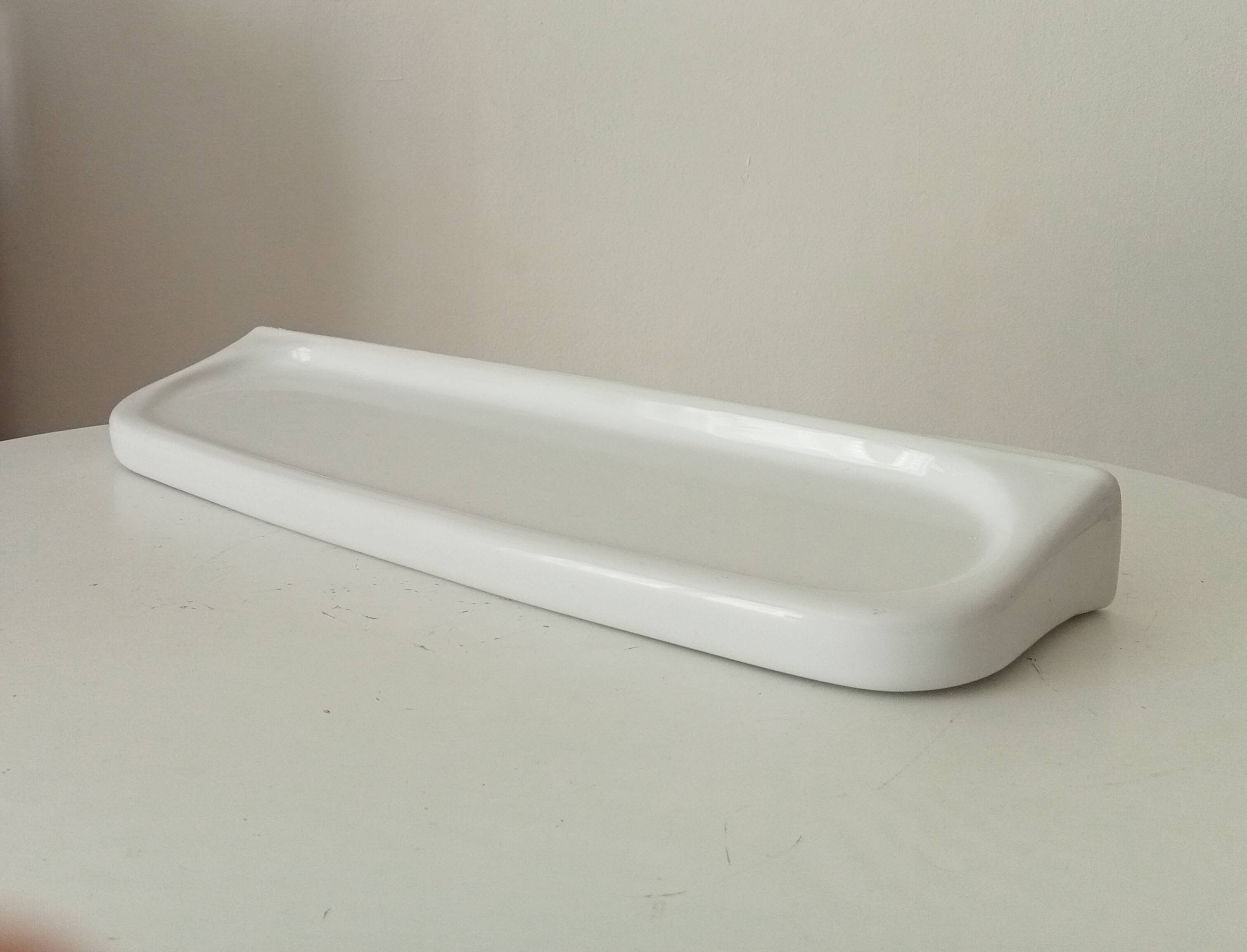 Vintage porcelain wall shelf
